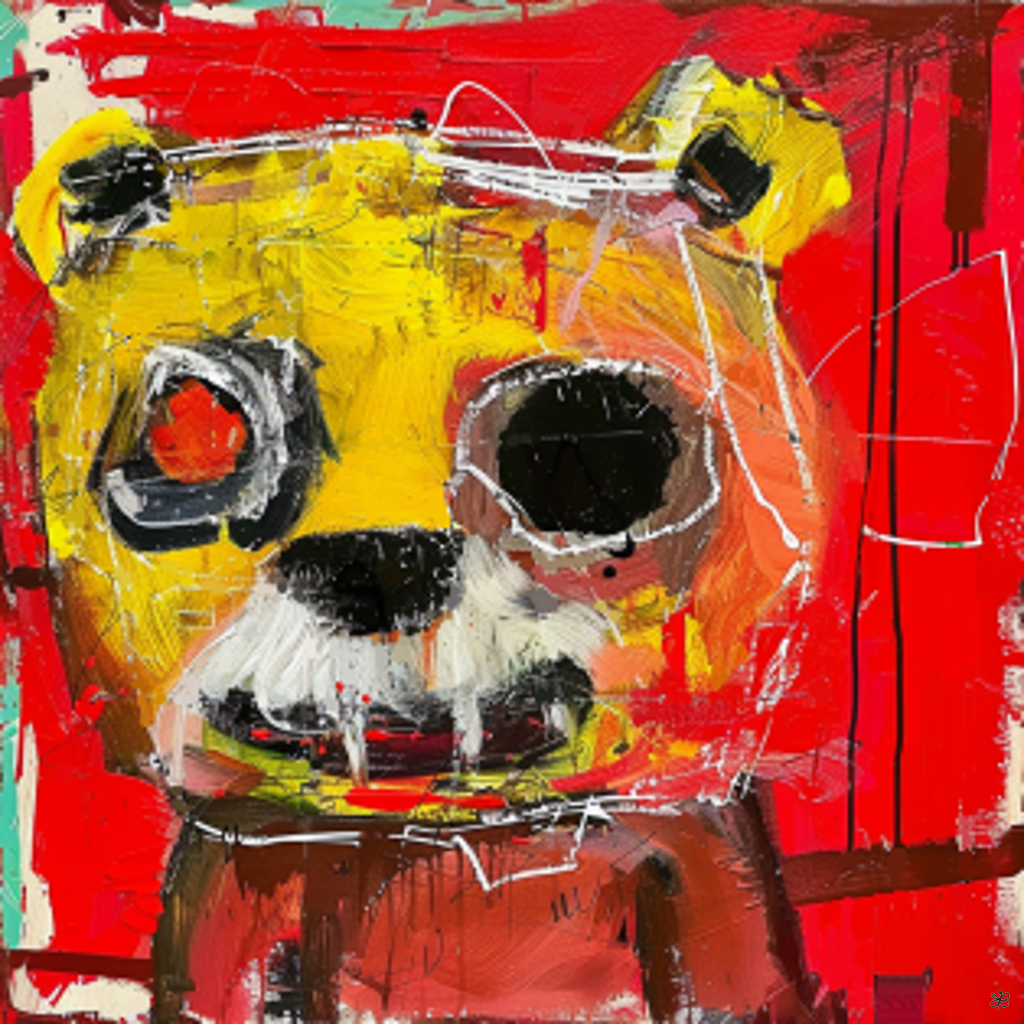 bear eyes and mouth #2
