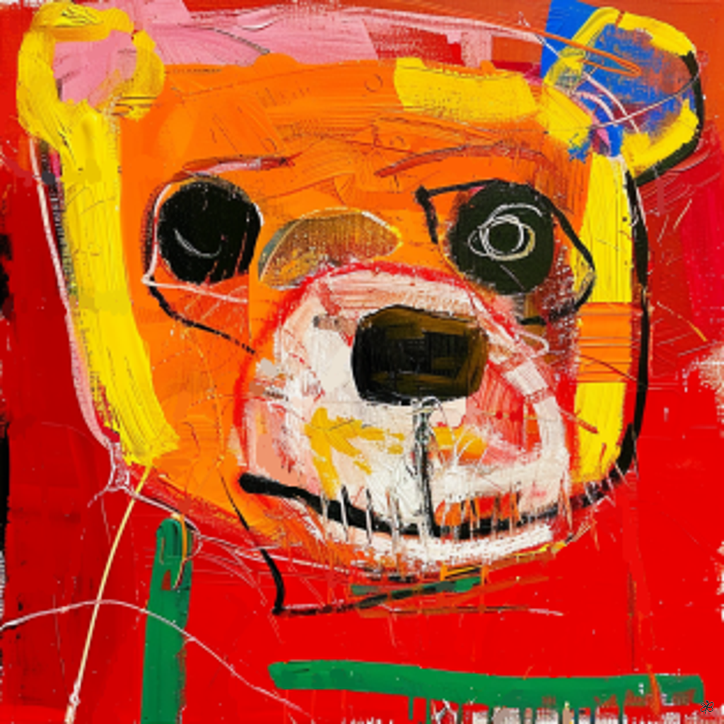 bear eyes and mouth #7