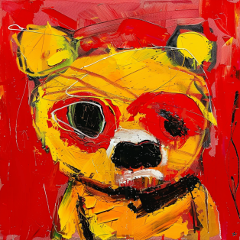 bear eyes and mouth #3