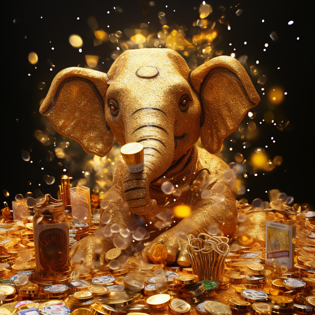 Beer elephant  富幸運象 #8
