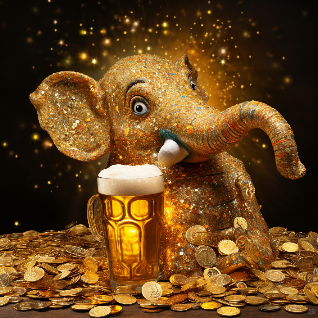 Beer elephant  富幸運象 #3