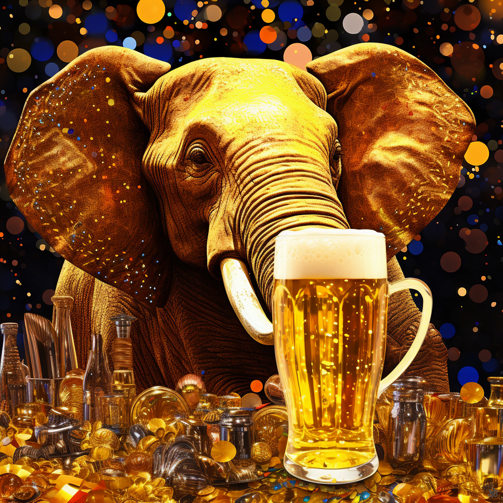 Beer elephant  富幸運象 #9