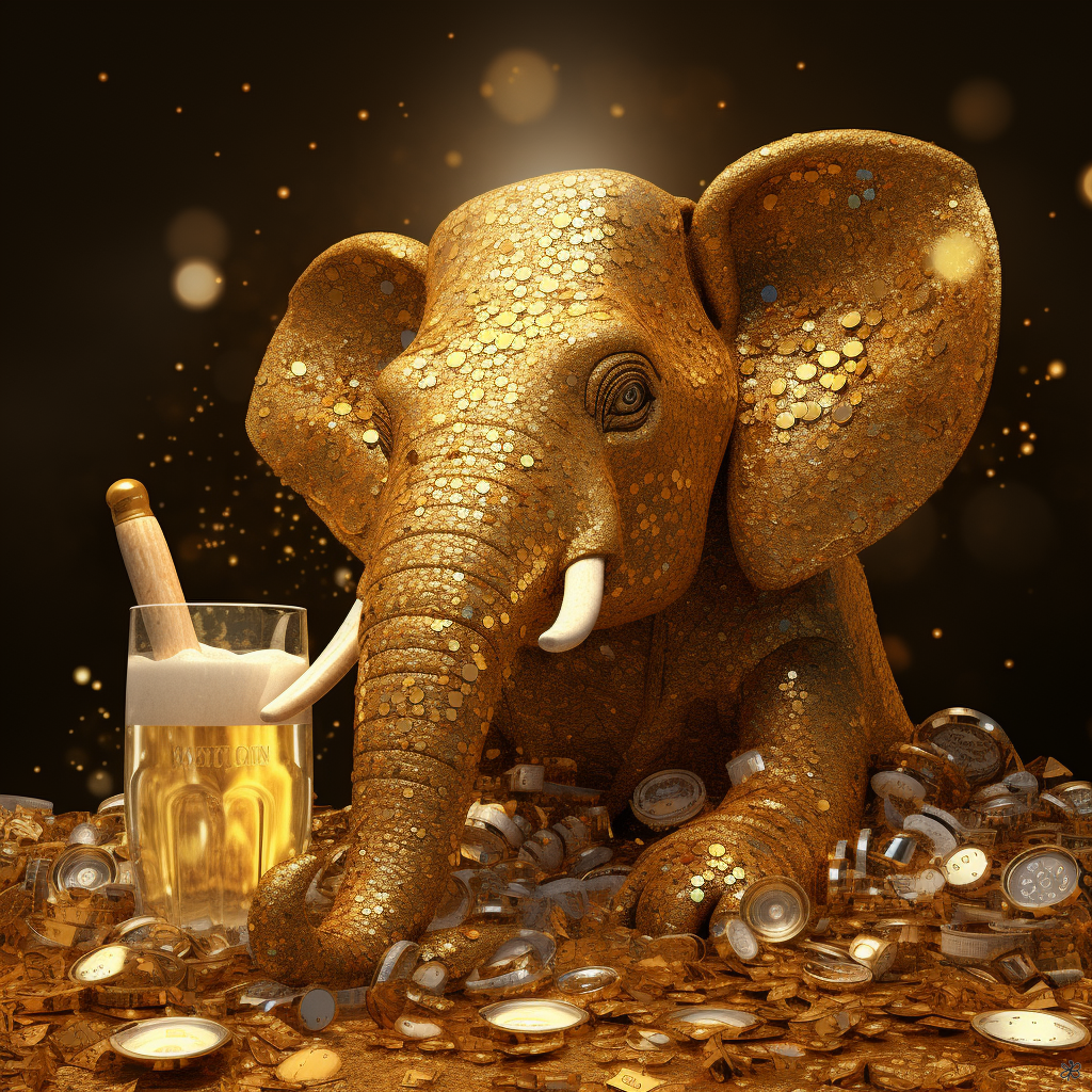 Beer elephant  富幸運象 #2