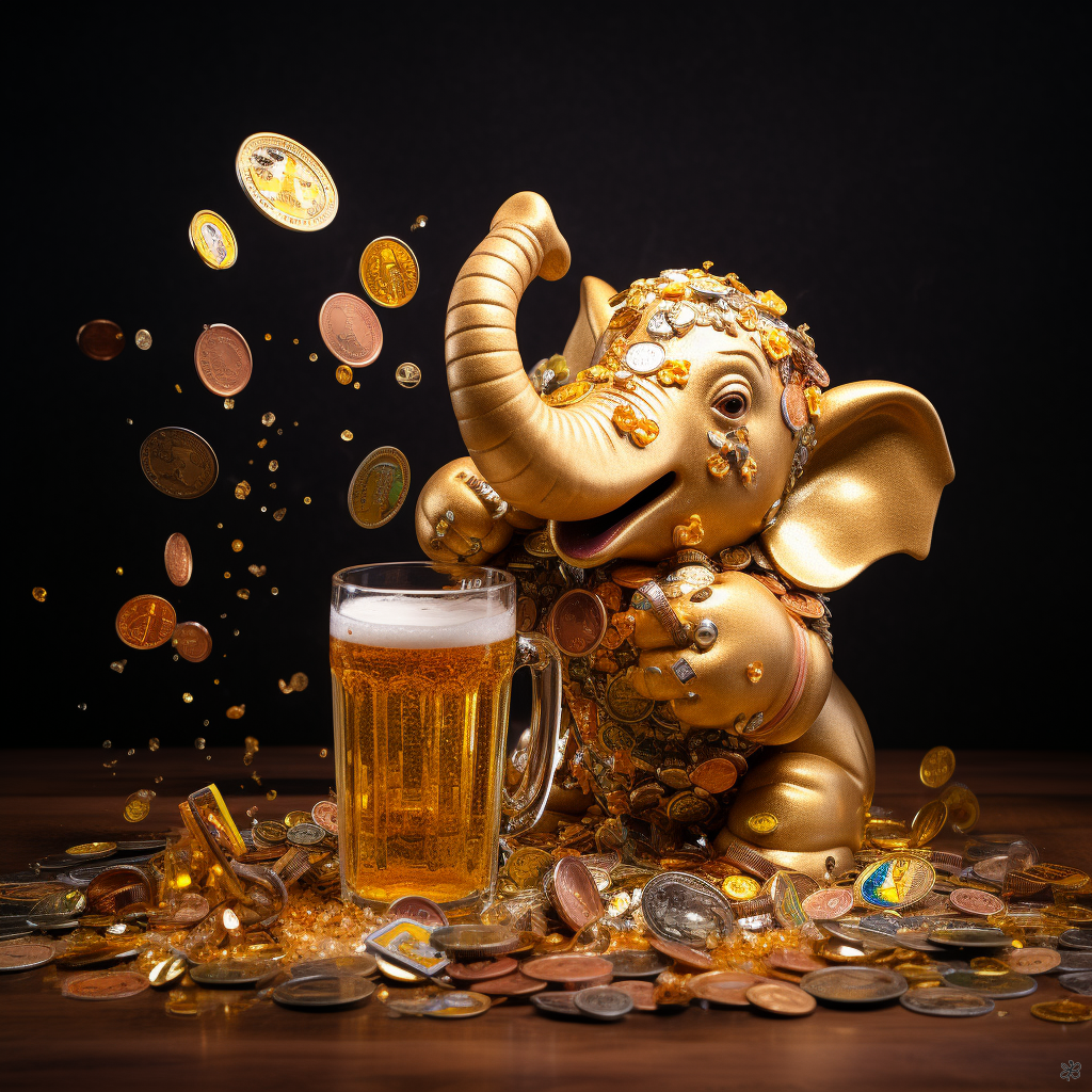 Beer elephant  富幸運象 #4