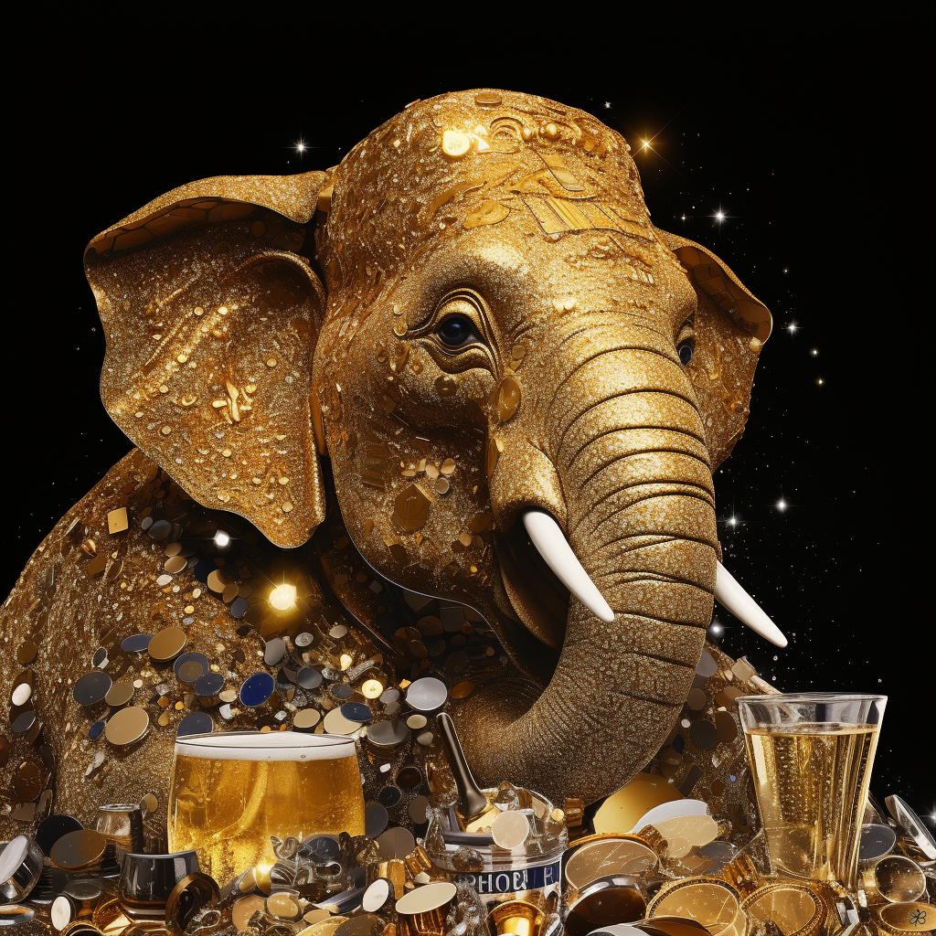Beer elephant  富幸運象 #7