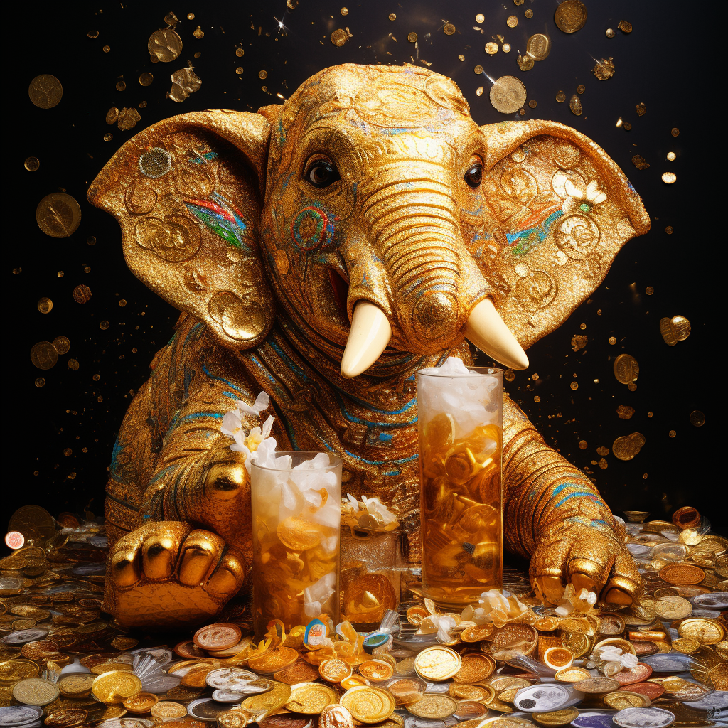 Beer elephant  富幸運象 #5