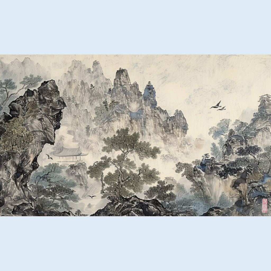trees and birds #9