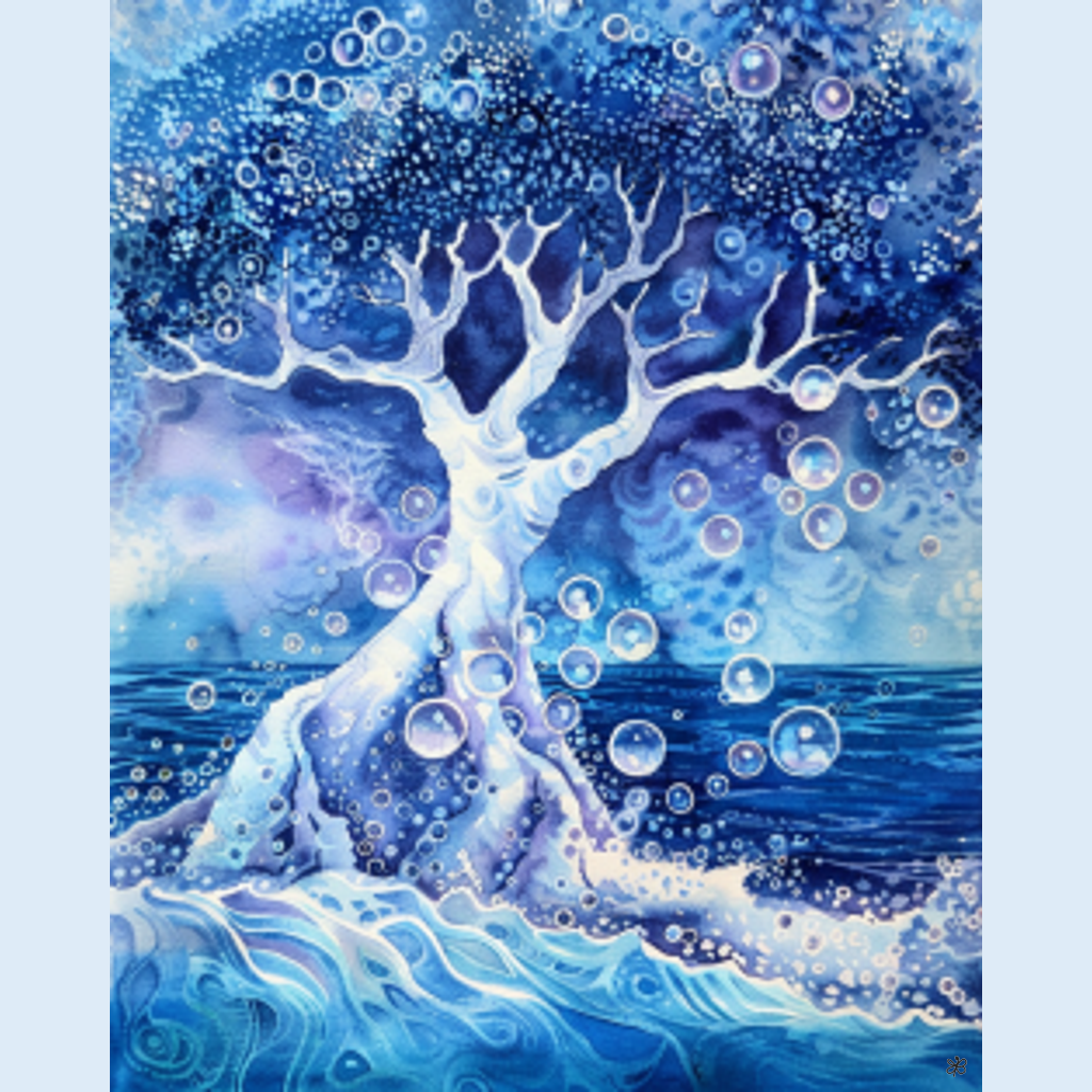 tree with bubbles #2