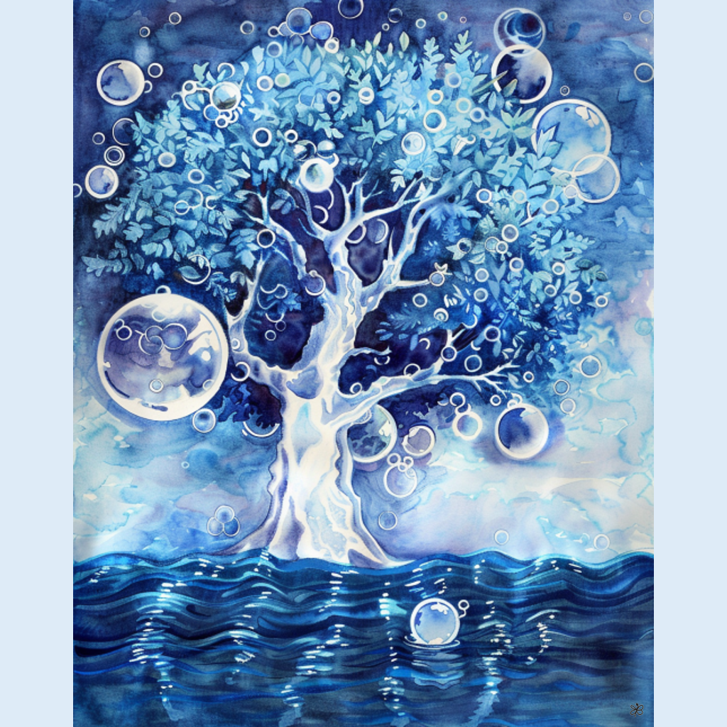 tree with bubbles #5