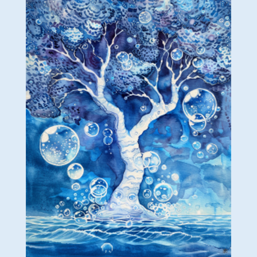 tree with bubbles #11