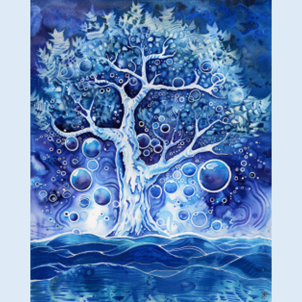tree with bubbles #14