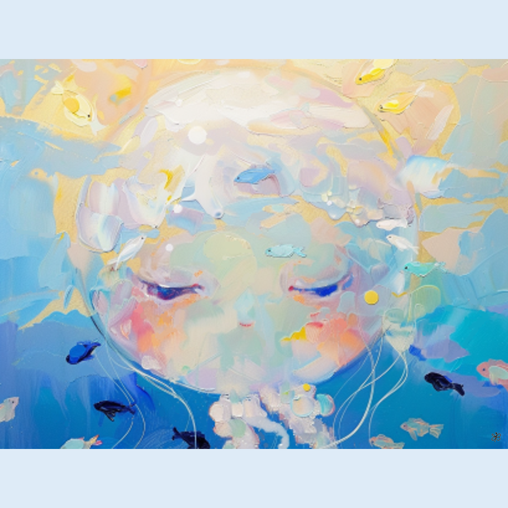 dive with jellyfish #8