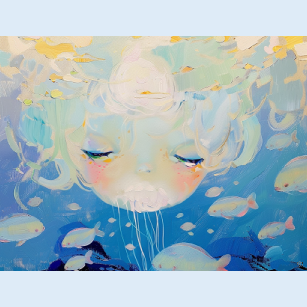 dive with jellyfish #10