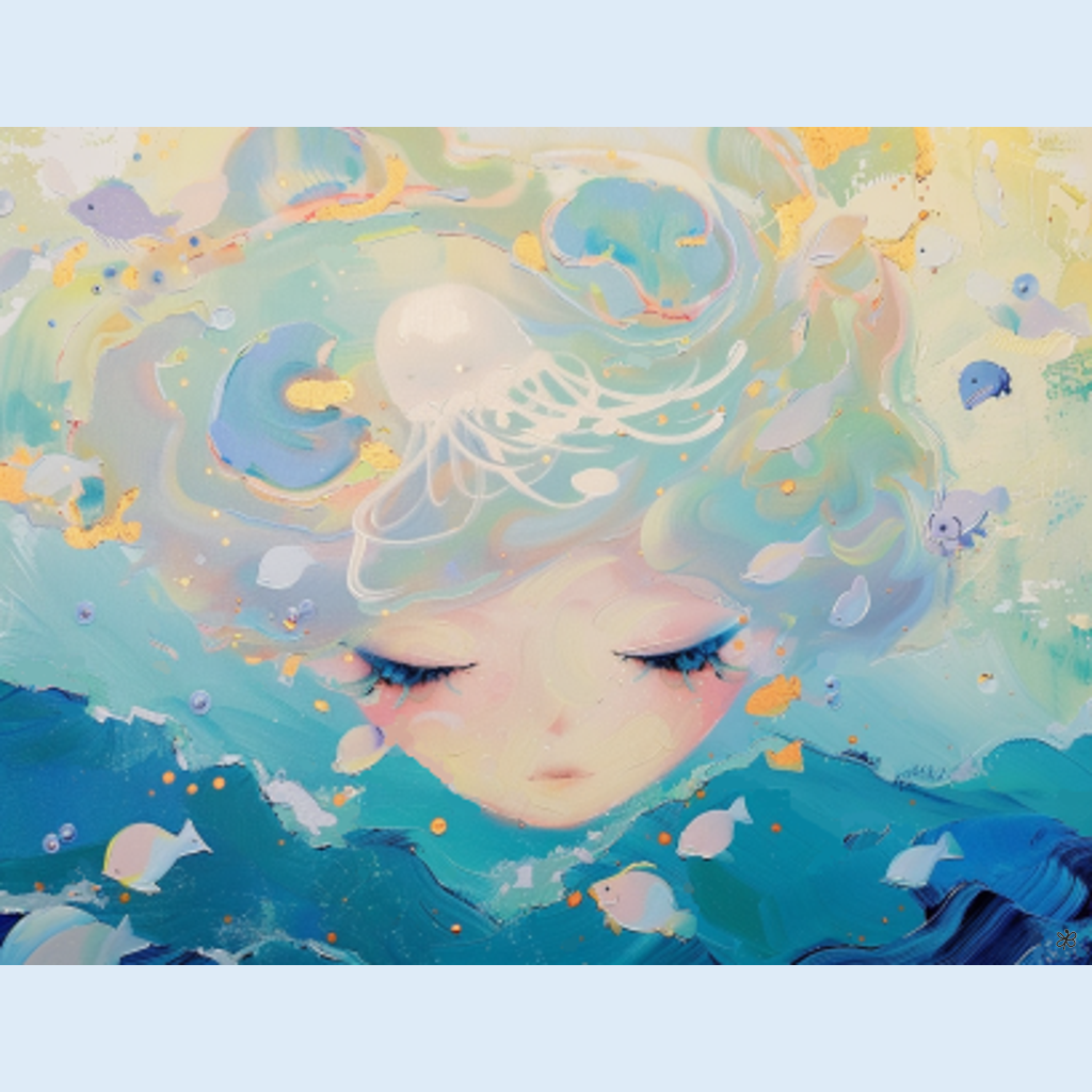 dive with jellyfish #12