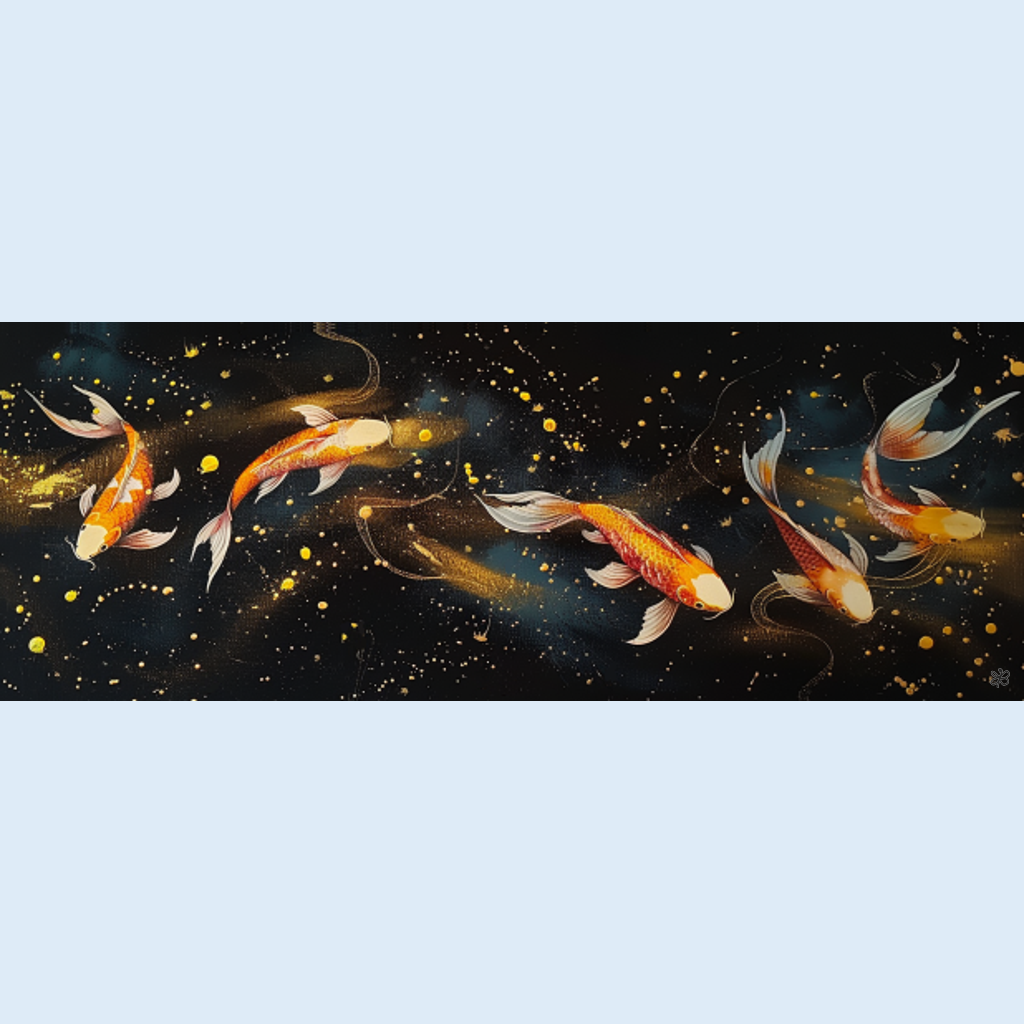 koi fish swimming #6