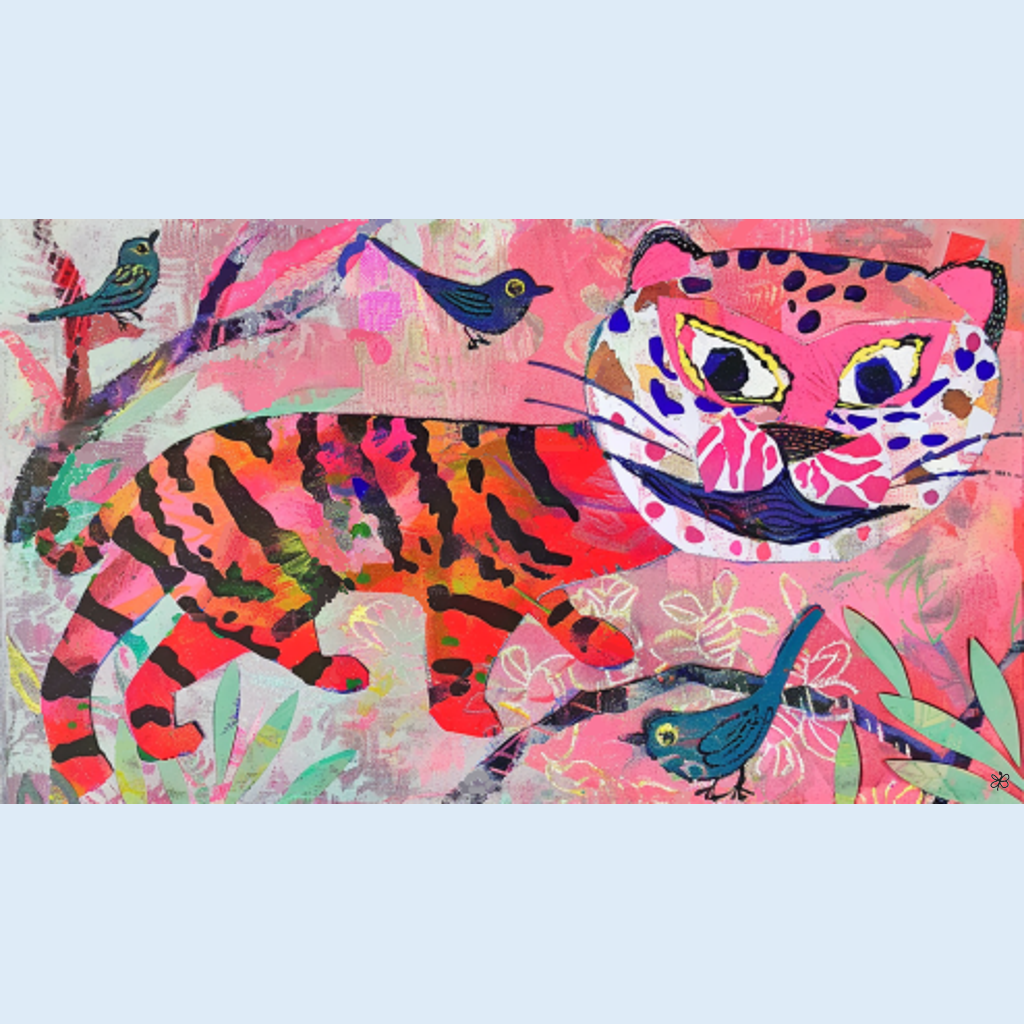 pink tiger birds #4