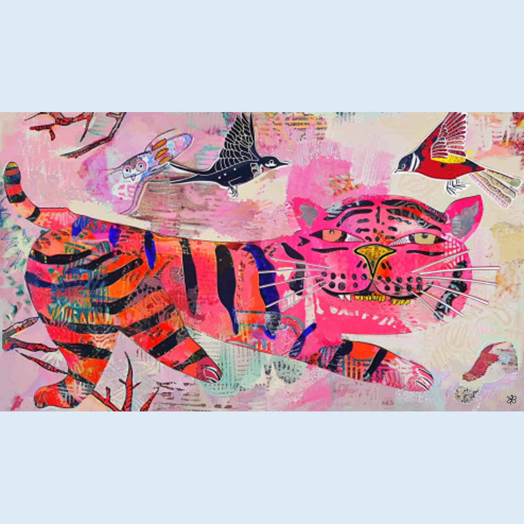 pink tiger birds #9