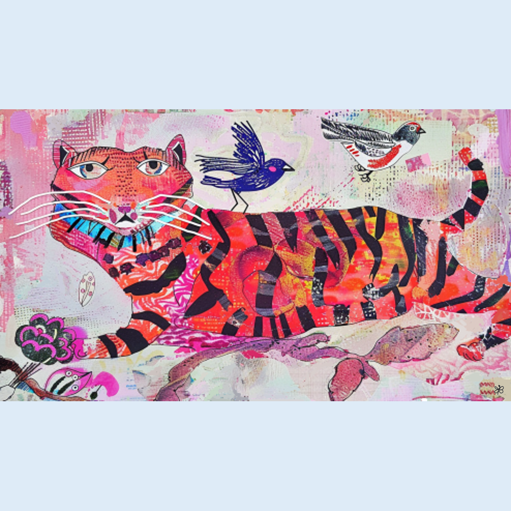 pink tiger birds #7