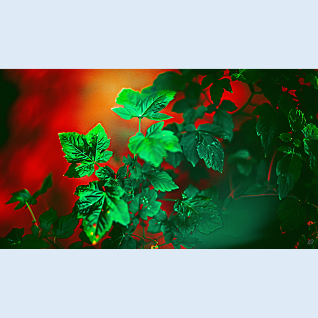 green leaves closeup #12
