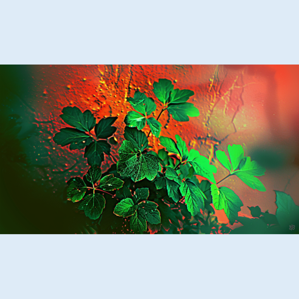 green leaves closeup #6