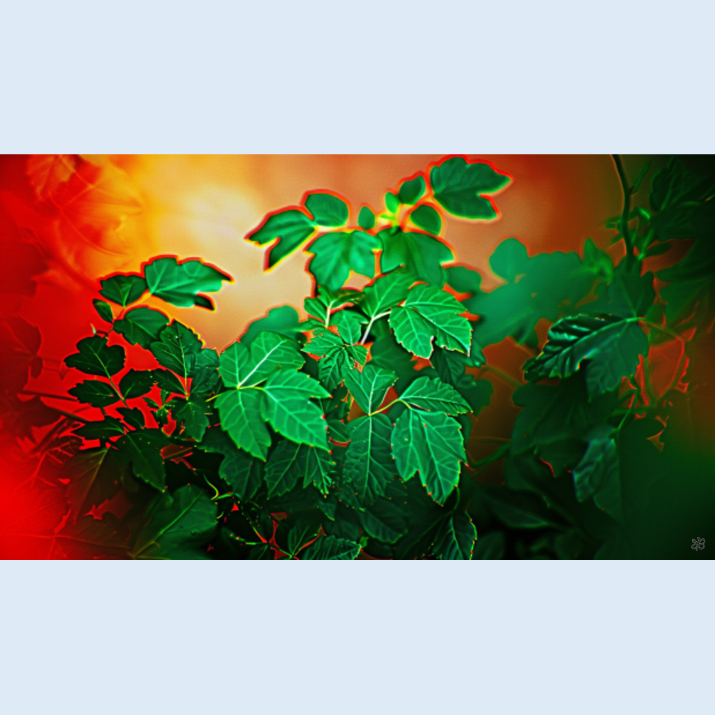 green leaves closeup #3