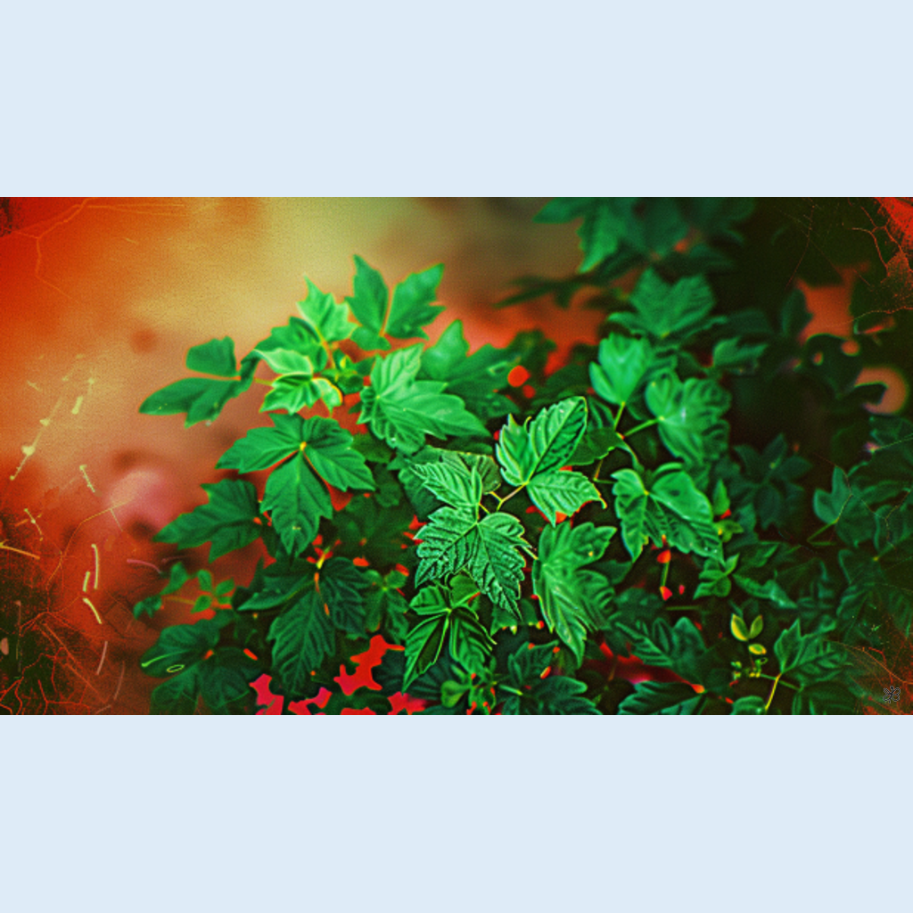 green leaves closeup #5