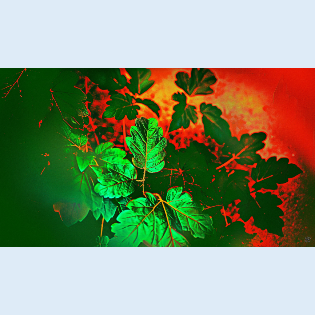 green leaves closeup #7