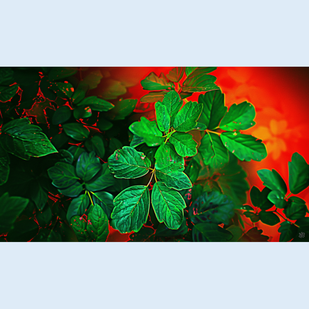 green leaves closeup #15