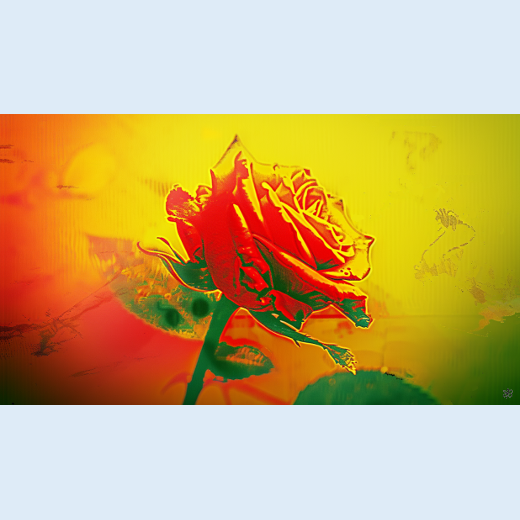 red rose dada #11