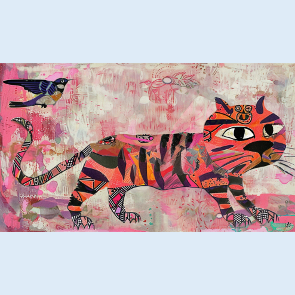 tiger magpie and swallow #7