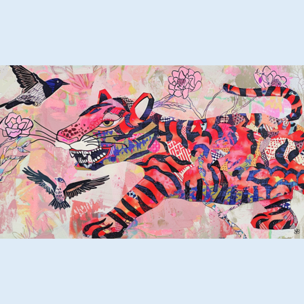 tiger magpie and swallow #4