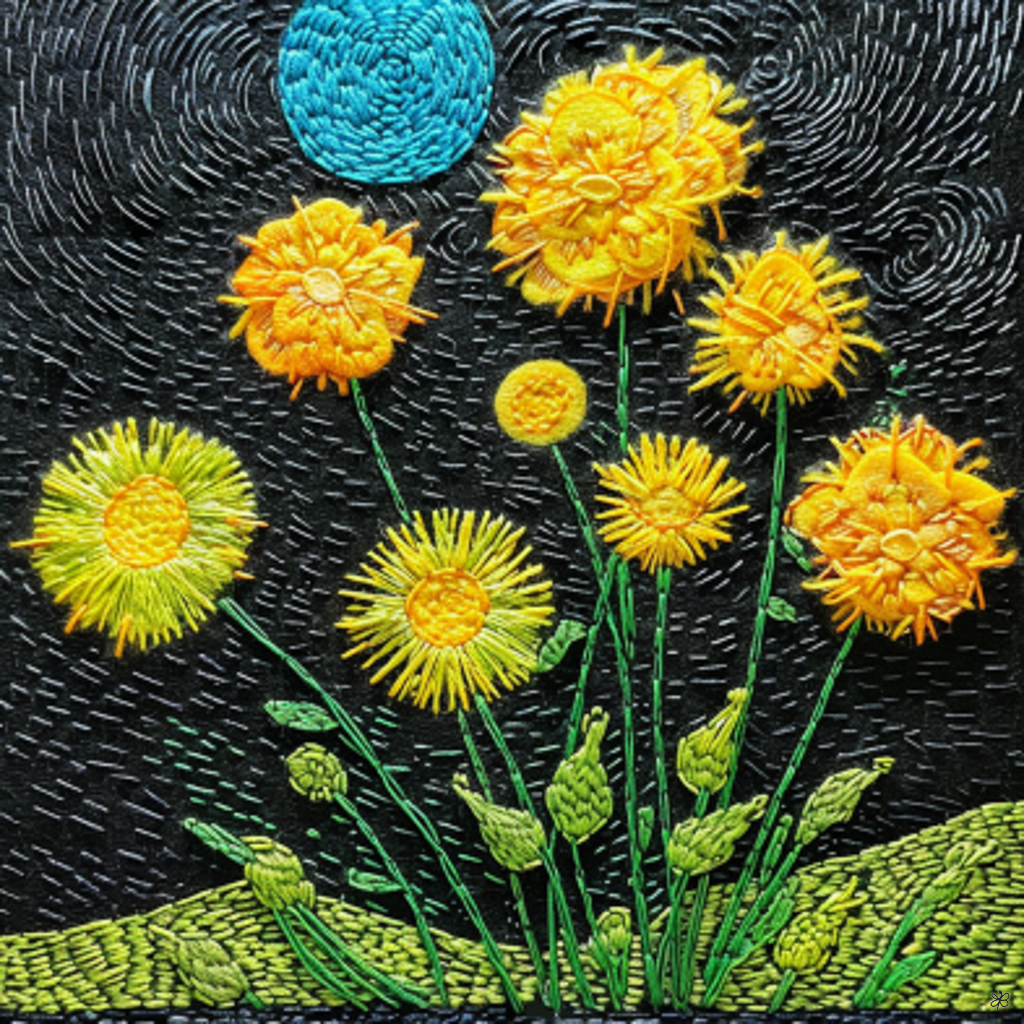 dandelions blue moon #3