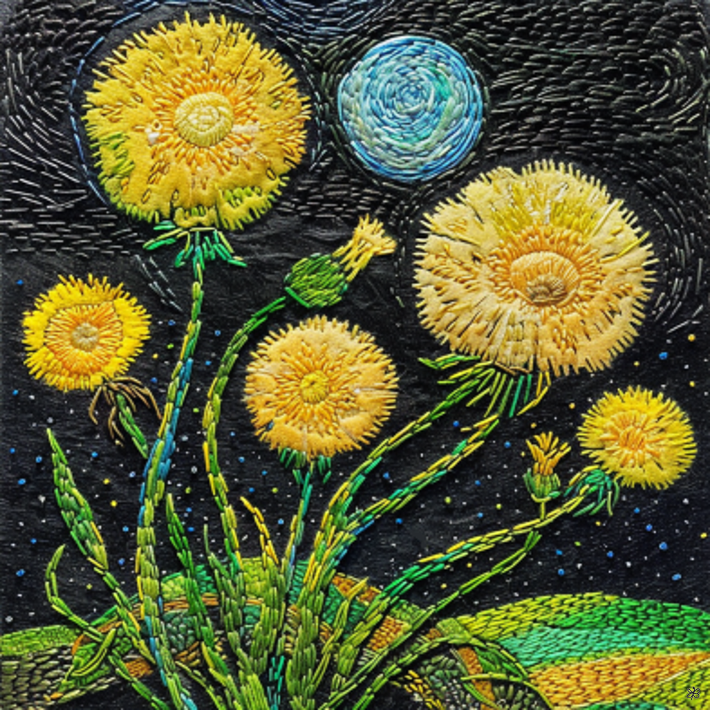 dandelions blue moon #4