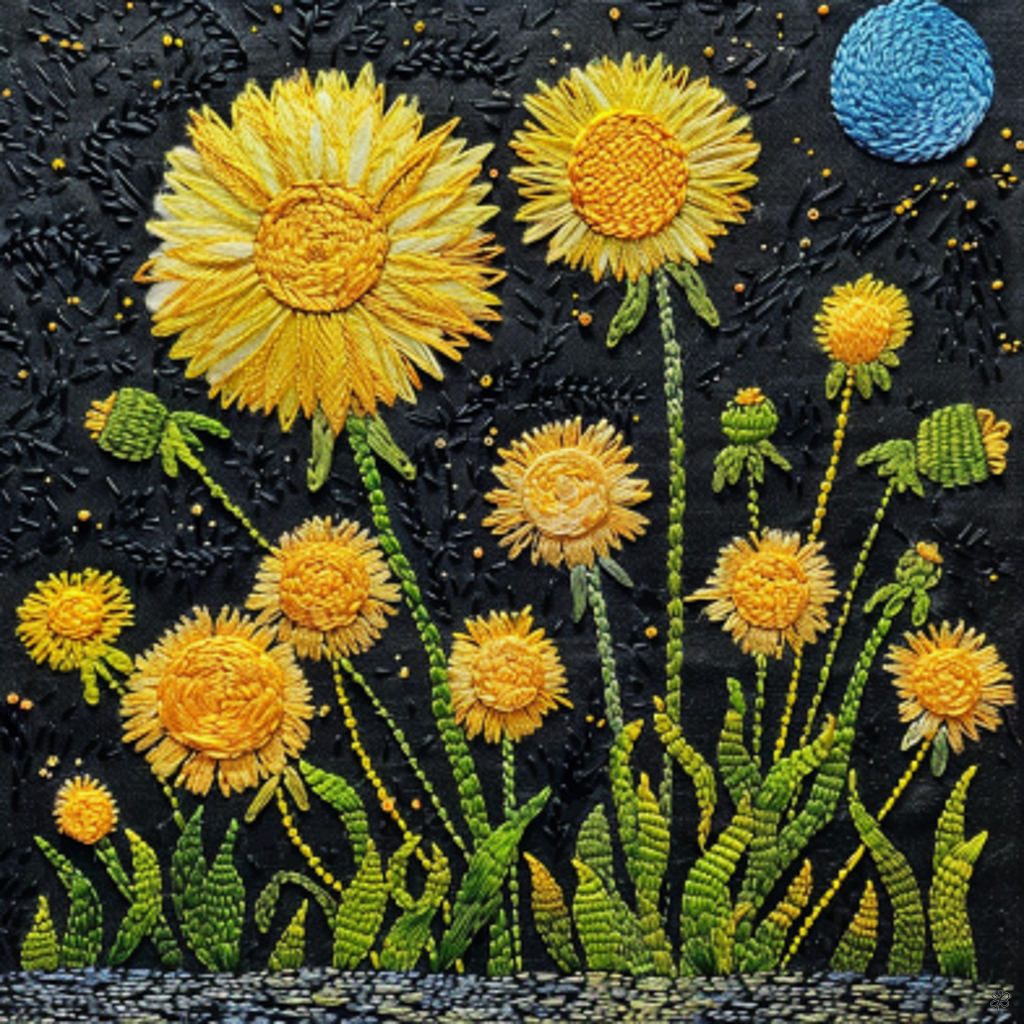 dandelions blue moon #8