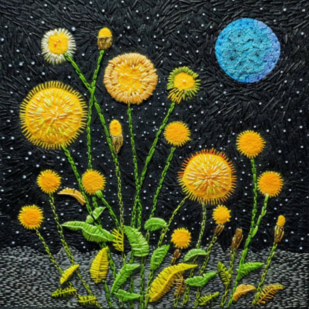 dandelions blue moon #5