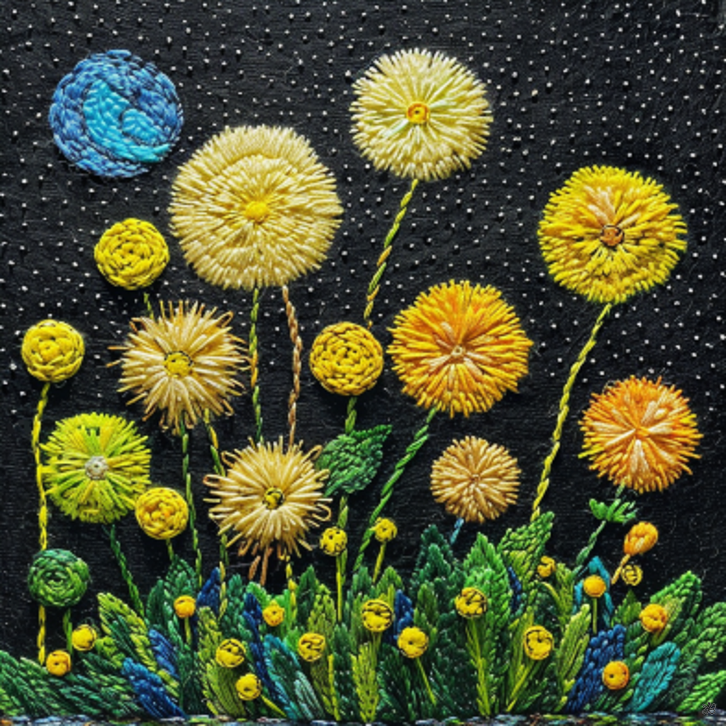 dandelions blue moon #7