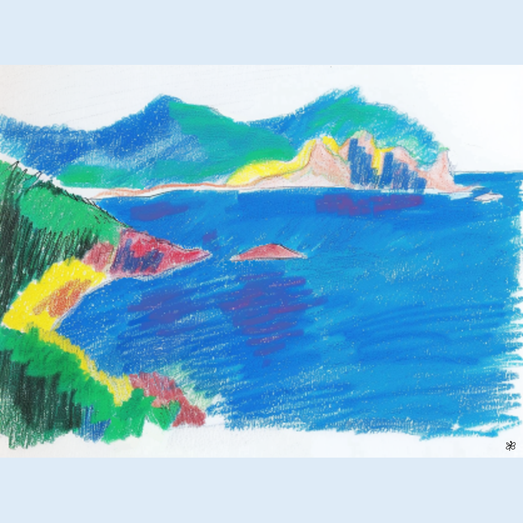 sea and mountain #7