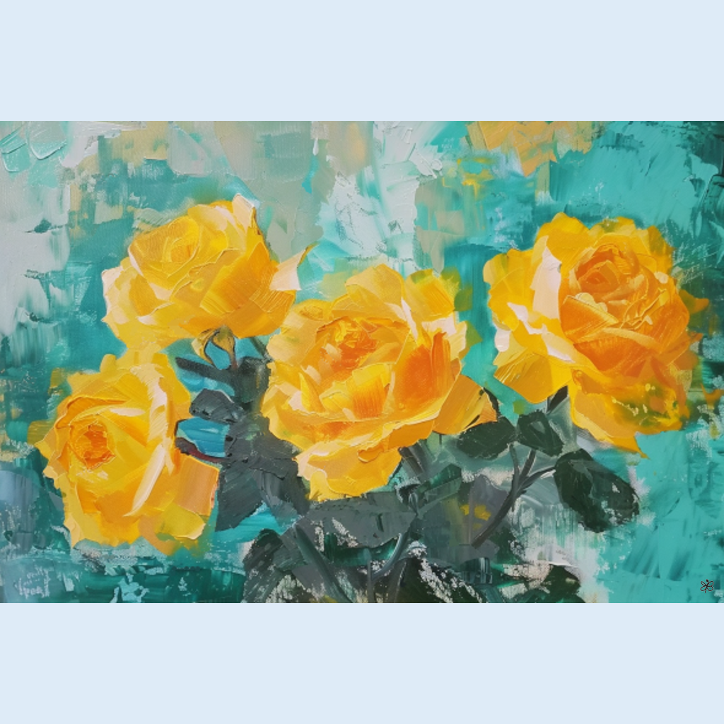 yellow roses #12
