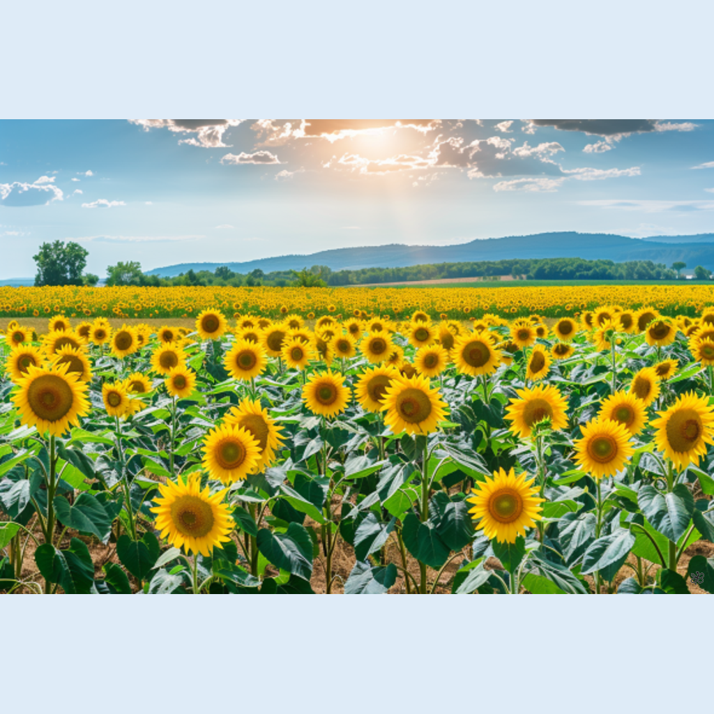sunflower huge field #9