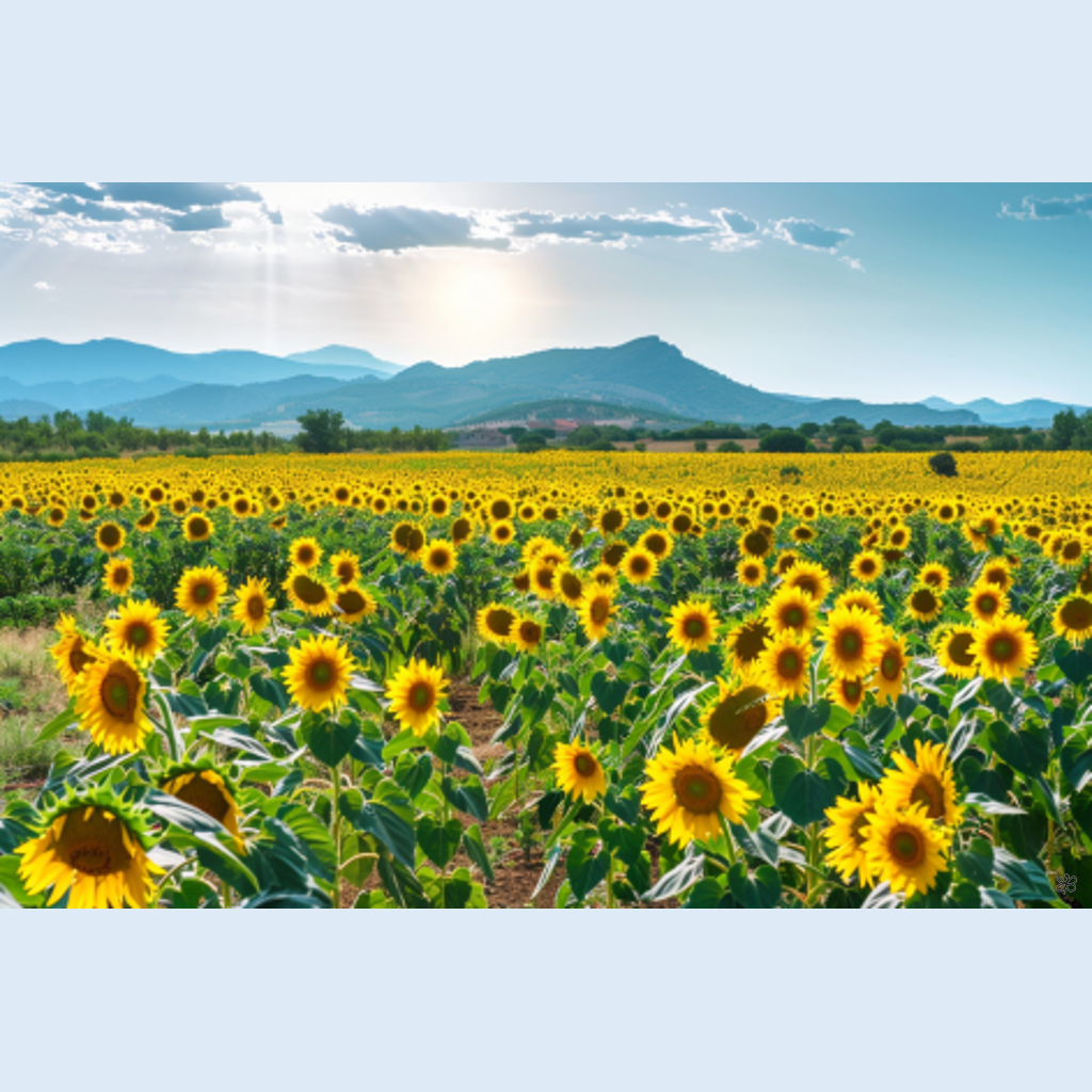 sunflowers golden hour #2