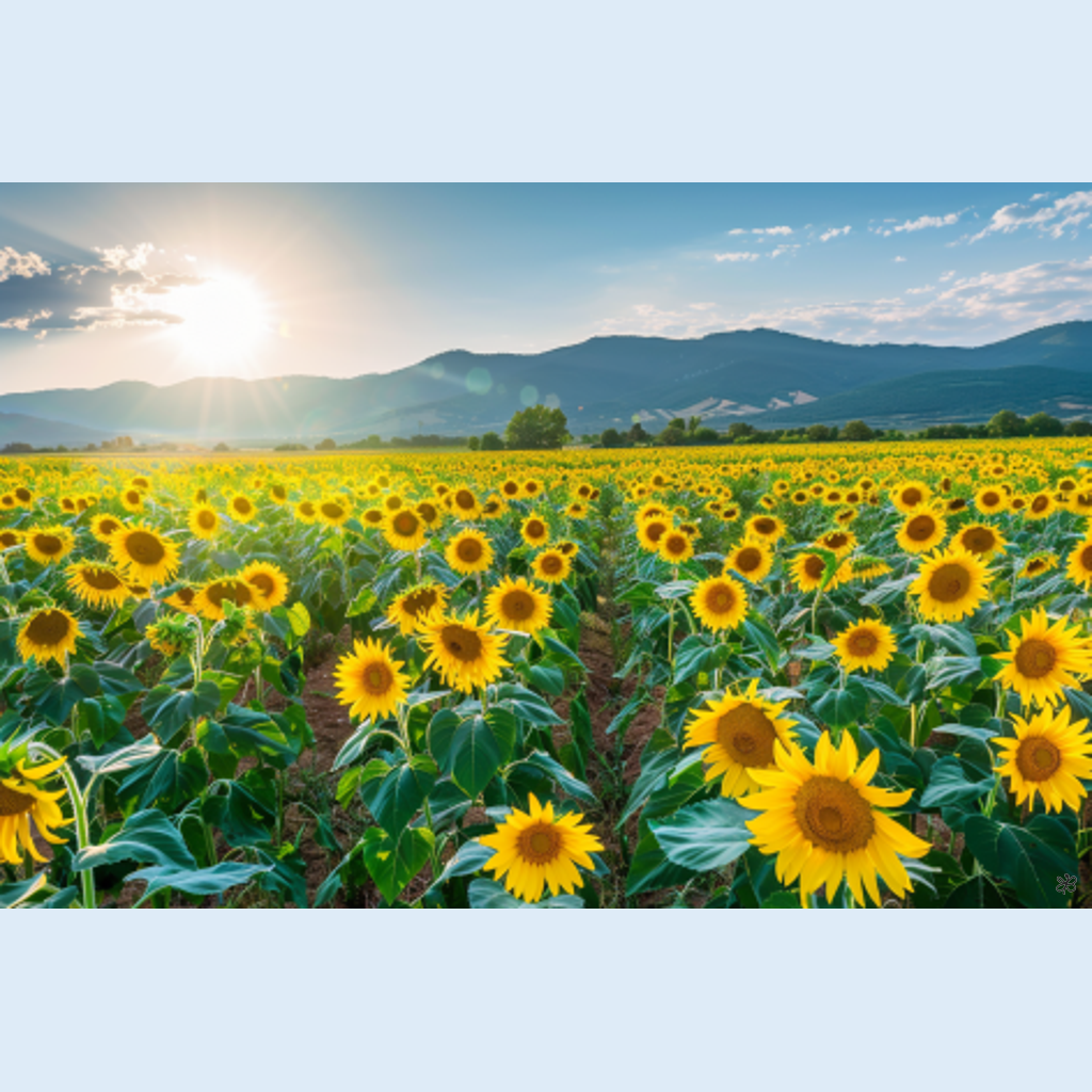 sunflowers golden hour #4