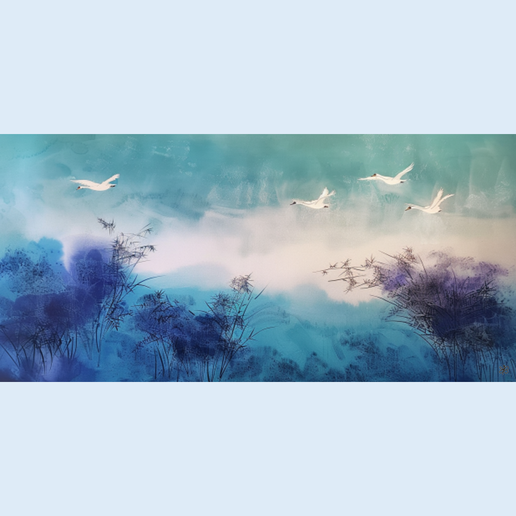 flying swans #5