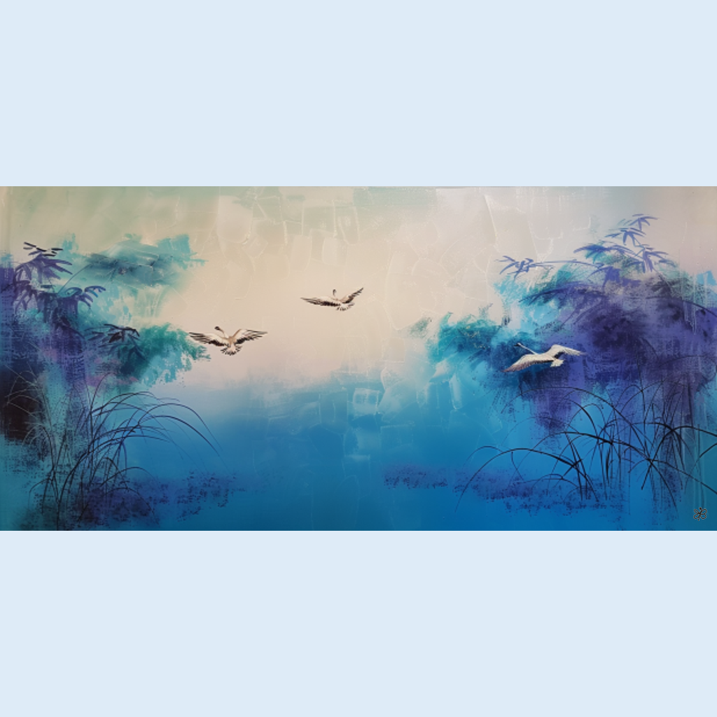 flying swans #4