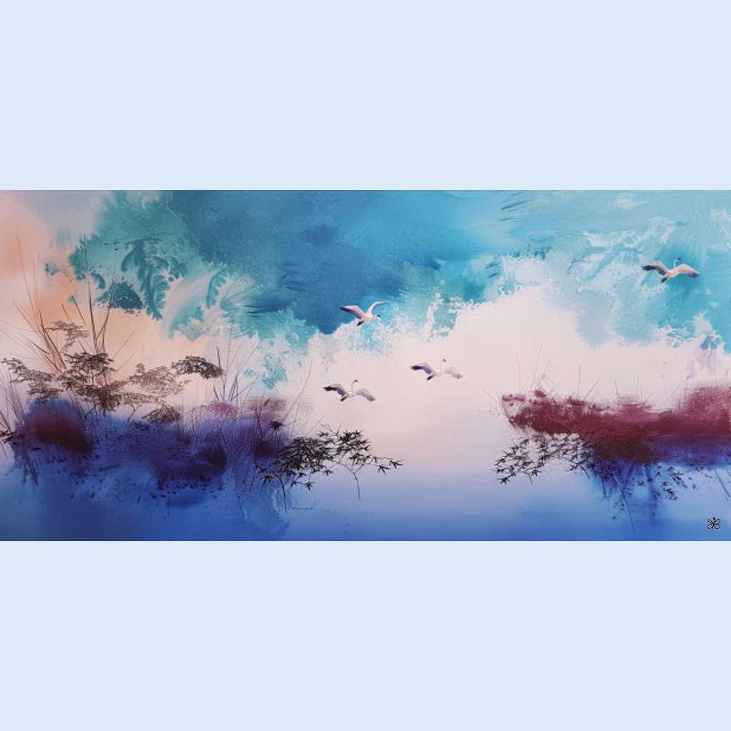 flying swans #8