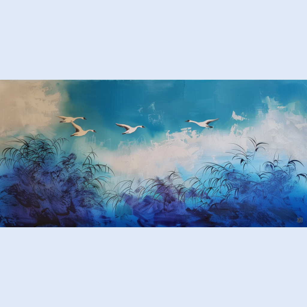 flying swans #9