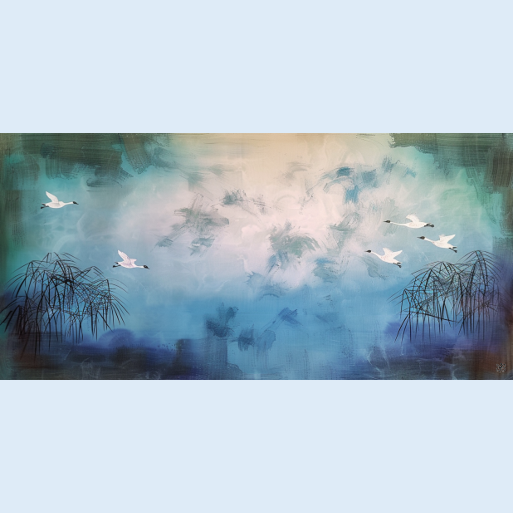 flying swans #10