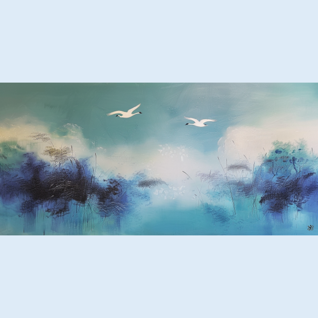 flying swans #2