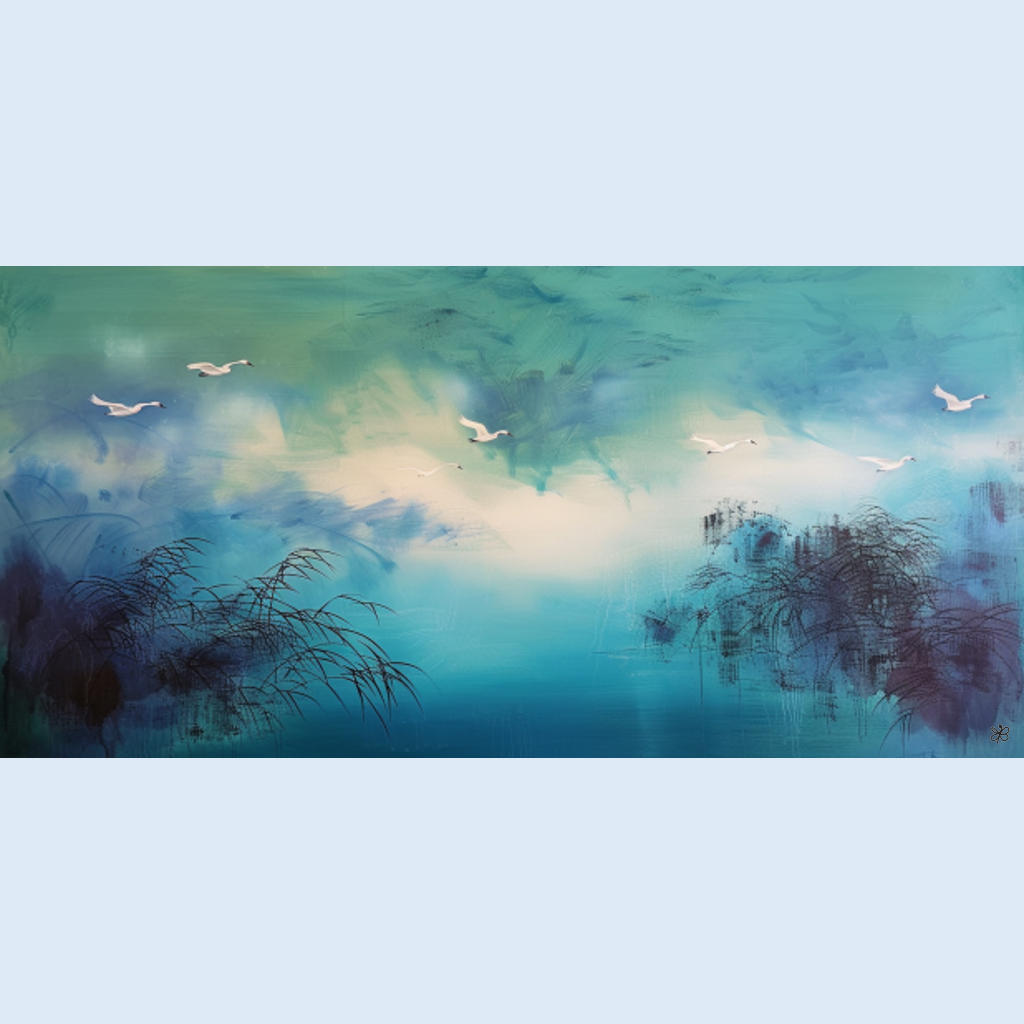 lake swans #7