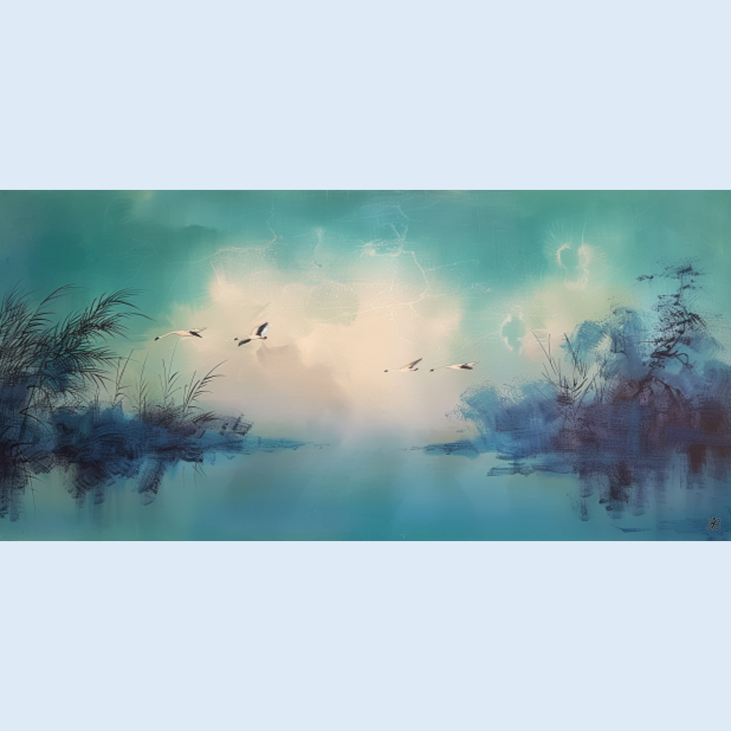 lake swans #9
