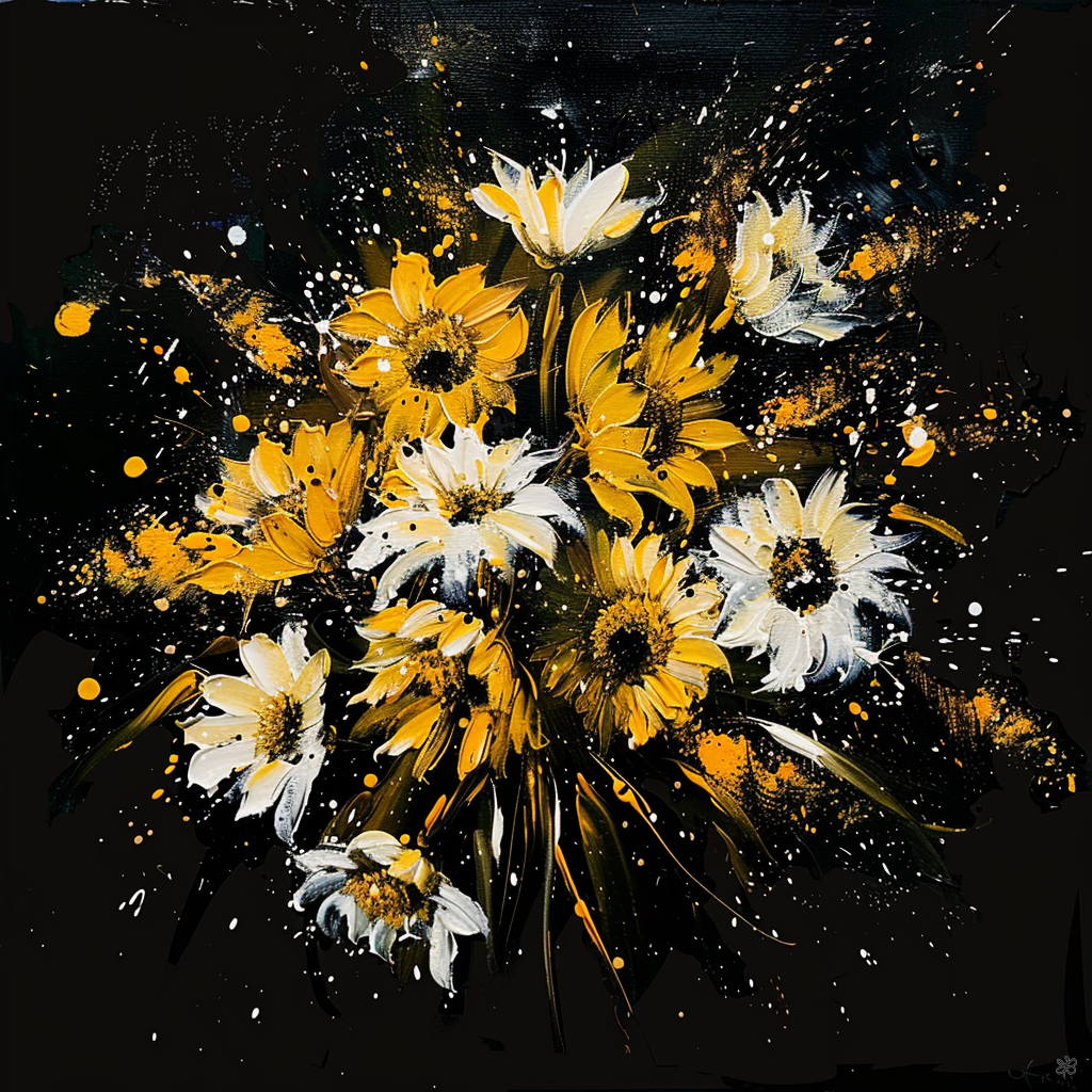 daisies and sunflowers #6